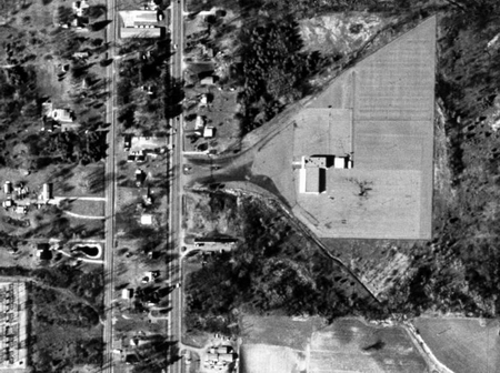 Northland Drive-In Theatre - AERIAL - PHOTO FROM TERRASERVER